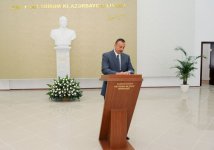 Azərbaycan Prezidenti Şabranda inşa olunmuş Heydər Əliyev Mərkəzinin açılışında iştirak edib (FOTO)