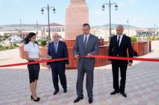 Azərbaycan Prezidenti İlham Əliyev Siyəzəndə Heydər Əliyev Mərkəzinin açılışında iştirak edib (ƏLAVƏ OLUNUB) (FOTO)