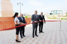 Azərbaycan Prezidenti İlham Əliyev Siyəzəndə Heydər Əliyev Mərkəzinin açılışında iştirak edib (ƏLAVƏ OLUNUB) (FOTO)