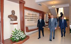 Azərbaycan Prezidenti İlham Əliyev Siyəzəndə Heydər Əliyev Mərkəzinin açılışında iştirak edib (ƏLAVƏ OLUNUB) (FOTO)