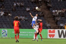 Azərbaycan - Belçika oyunu heç-heçə ilə nəticələndi (FOTO)