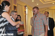 Azərbaycan sənətçiləri ətraf mühiti dəstəklədiklərinə görə mükafat aldılar (FOTO)
