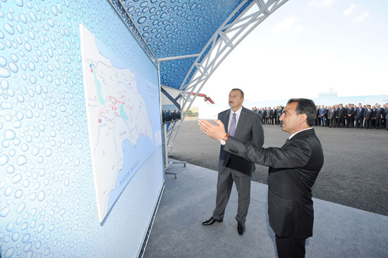 Prezident İlham Əliyev: Azərbaycanda hər bir insan üçün vacib olan su təchizatı məsələləri uğurla icra edilir (FOTO)