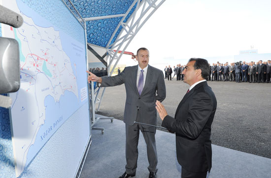 Prezident İlham Əliyev: Azərbaycanda hər bir insan üçün vacib olan su təchizatı məsələləri uğurla icra edilir (FOTO)