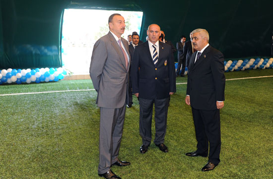 Prezident İlham Əliyev: Əminəm ki, yaxın zamanlarda Azərbaycanın bütün klublarının  gözəl infrastrukturu olacaq (FOTO) (ƏLAVƏ OLUNUB-2)