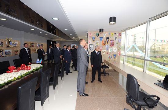 Prezident İlham Əliyev: Əminəm ki, yaxın zamanlarda Azərbaycanın bütün klublarının  gözəl infrastrukturu olacaq (FOTO) (ƏLAVƏ OLUNUB-2)
