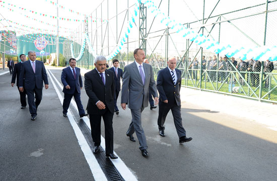 Prezident İlham Əliyev: Əminəm ki, yaxın zamanlarda Azərbaycanın bütün klublarının  gözəl infrastrukturu olacaq (FOTO) (ƏLAVƏ OLUNUB-2)