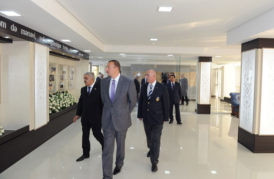 Prezident İlham Əliyev: Əminəm ki, yaxın zamanlarda Azərbaycanın bütün klublarının  gözəl infrastrukturu olacaq (FOTO) (ƏLAVƏ OLUNUB-2)