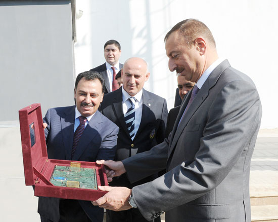 Prezident İlham Əliyev: Əminəm ki, yaxın zamanlarda Azərbaycanın bütün klublarının  gözəl infrastrukturu olacaq (FOTO) (ƏLAVƏ OLUNUB-2)
