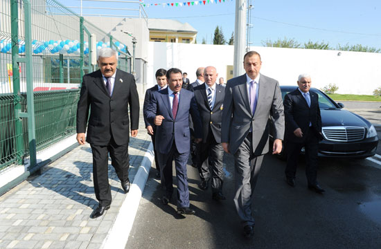 Prezident İlham Əliyev: Əminəm ki, yaxın zamanlarda Azərbaycanın bütün klublarının  gözəl infrastrukturu olacaq (FOTO) (ƏLAVƏ OLUNUB-2)