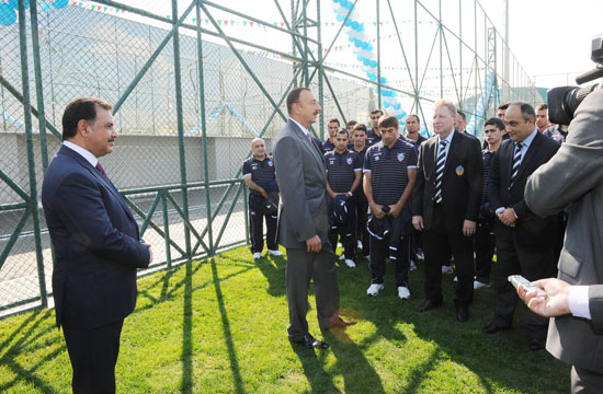 Prezident İlham Əliyev: Əminəm ki, yaxın zamanlarda Azərbaycanın bütün klublarının  gözəl infrastrukturu olacaq (FOTO) (ƏLAVƏ OLUNUB-2)