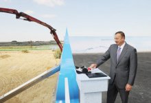 Prezident İlham Əliyev: Azərbaycanda hər bir insan üçün vacib olan su təchizatı məsələləri uğurla icra edilir (FOTO)
