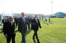 Prezident İlham Əliyev: Əminəm ki, yaxın zamanlarda Azərbaycanın bütün klublarının  gözəl infrastrukturu olacaq (FOTO) (ƏLAVƏ OLUNUB-2)