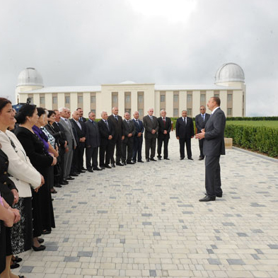 Prezident İlham Əliyev: Azərbaycan dövləti elmə həmişə böyük diqqətlə yanaşıb (FOTO)
