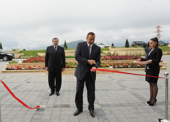 Azərbaycan Prezidenti Şamaxıda Vergilər Nazirliyinin Tədris Mərkəzinin açılışında iştirak edib (FOTO)