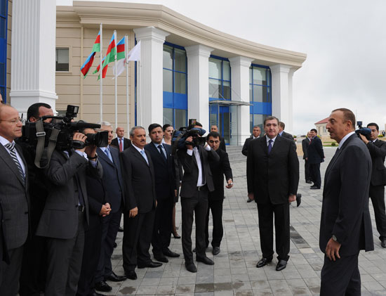 Azərbaycan Prezidenti Şamaxıda Vergilər Nazirliyinin Tədris Mərkəzinin açılışında iştirak edib (FOTO)