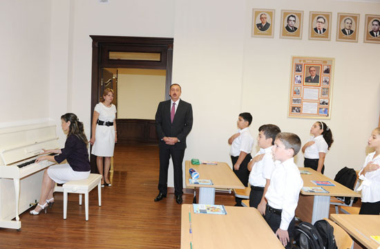 Prezident İlham Əliyev: Azərbaycanda təhsilin səviyyəsi müasir tədris prosesinin inkişafı hesabına daha da qalxacaq (FOTO)
