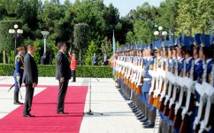Monteneqro Prezidenti Filip Vuyanoviçin Bakıda rəsmi qarşılanma mərasimi keçirilib (FOTO)