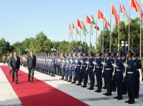 Monteneqro Prezidenti Filip Vuyanoviçin Bakıda rəsmi qarşılanma mərasimi keçirilib (FOTO)