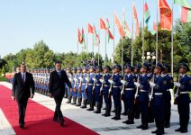 Monteneqro Prezidenti Filip Vuyanoviçin Bakıda rəsmi qarşılanma mərasimi keçirilib (FOTO)