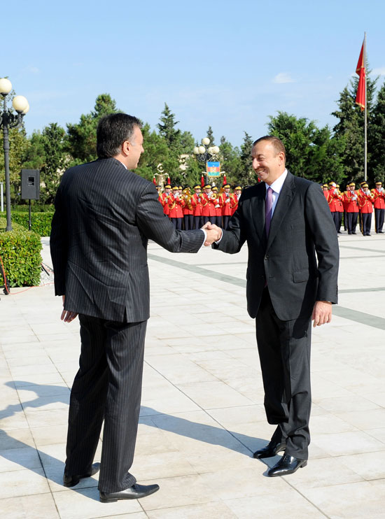 Monteneqro Prezidenti Filip Vuyanoviçin Bakıda rəsmi qarşılanma mərasimi keçirilib (FOTO)