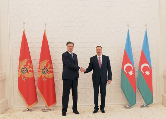 Monteneqro Prezidenti Filip Vuyanoviçin Bakıda rəsmi qarşılanma mərasimi keçirilib (FOTO)
