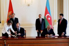Azərbaycan və Monteneqro arasında dörd sənəd imzalanıb