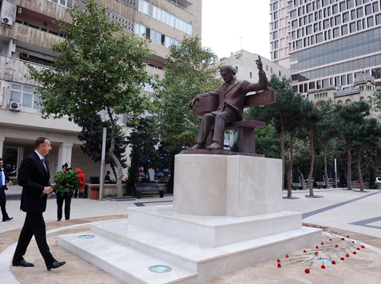 Prezident İlham Əliyev: Bu gün müstəqil Azərbaycan milli irsini qorumağa qadirdir (FOTO)