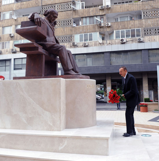 Prezident İlham Əliyev: Bu gün müstəqil Azərbaycan milli irsini qorumağa qadirdir (FOTO)