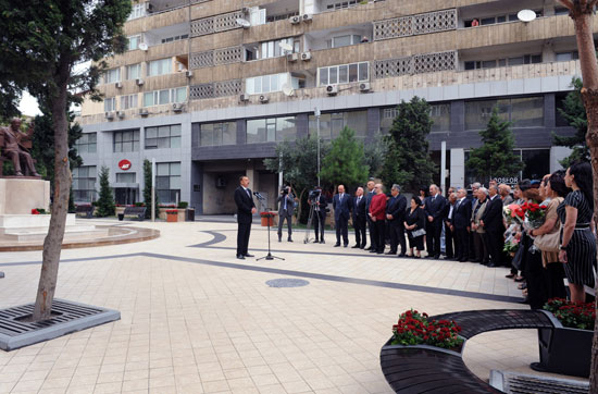 Prezident İlham Əliyev: Bu gün müstəqil Azərbaycan milli irsini qorumağa qadirdir (FOTO)