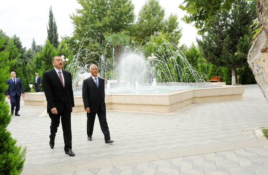 Prezident İlham Əliyev Xaçmazda səfərdədir (FOTO)