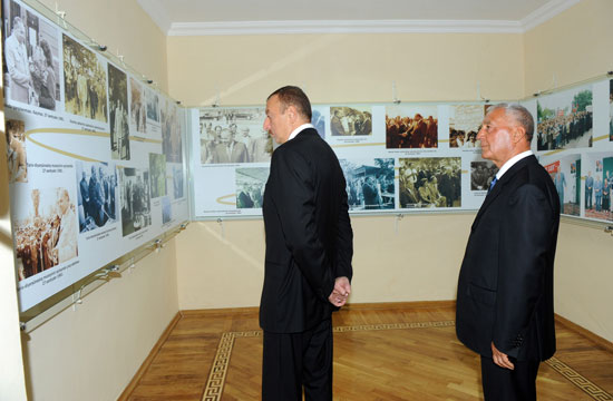 Prezident İlham Əliyev Xaçmazda səfərdədir (FOTO)