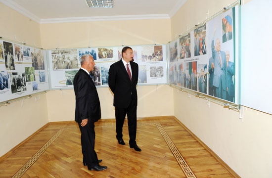 Prezident İlham Əliyev Xaçmazda səfərdədir (FOTO)