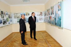 Prezident İlham Əliyev Xaçmazda səfərdədir (FOTO)