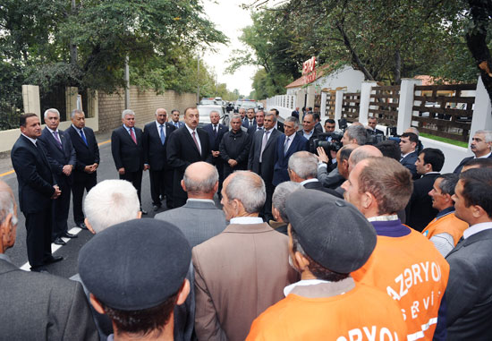 Azərbaycan Prezidenti Quba-Qəçrəş-Qımılqazma yolunun açılışında iştirak edib (FOTO)