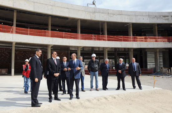 Azərbaycan Prezidenti Qusarda Şahdağ qış-yay turizm kompleksinin tikintisi ilə tanış olub (FOTO)