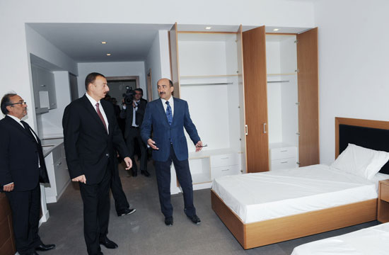 Azərbaycan Prezidenti Qusarda Şahdağ qış-yay turizm kompleksinin tikintisi ilə tanış olub (FOTO)