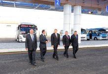 İlham Əliyev Quba avtovağzalının açılışında iştirak edib (FOTO)