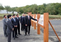 Azərbaycan Prezidenti Qubada beşulduzlu "Riksos" hotelinin tikintisi ilə tanış olub (FOTO)