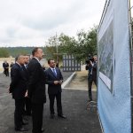 İlham Əliyev Quba şəhərinin su və kanalizasiya sisteminin yenidən qurulması layihəsi ilə tanış olub (FOTO)