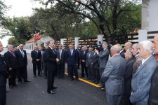 Azərbaycan Prezidenti Quba-Qəçrəş-Qımılqazma yolunun açılışında iştirak edib (FOTO)