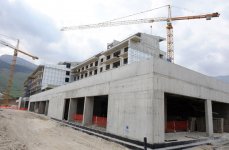 Azərbaycan Prezidenti Qusarda Şahdağ qış-yay turizm kompleksinin tikintisi ilə tanış olub (FOTO)