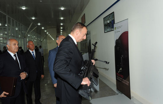 Prezident İlham Əliyev Xaçmaz kondensator zavodunun yenidənqurmadan sonra açılışında iştirak edib (FOTO)