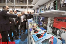 Bakıda 2-ci beynəlxalq kitab sərgi yarmarkası öz işinə başlayıb (FOTO)