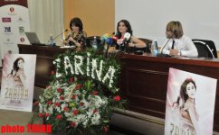 Müğənni Zarina Türkiyədə gördüyü uğurlu işləri Bakıda təqdim etdi (Video-Foto)