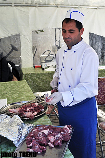 İçərişəhərdə üzüm yığımı festivalı (fotosessiya)