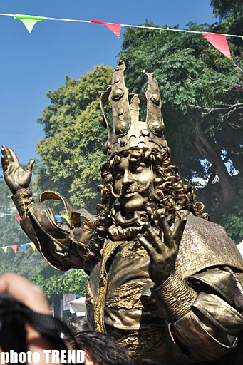 İçərişəhərdə üzüm yığımı festivalı (fotosessiya)