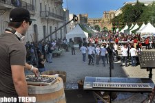 İçərişəhərdə üzüm yığımı festivalı (fotosessiya)
