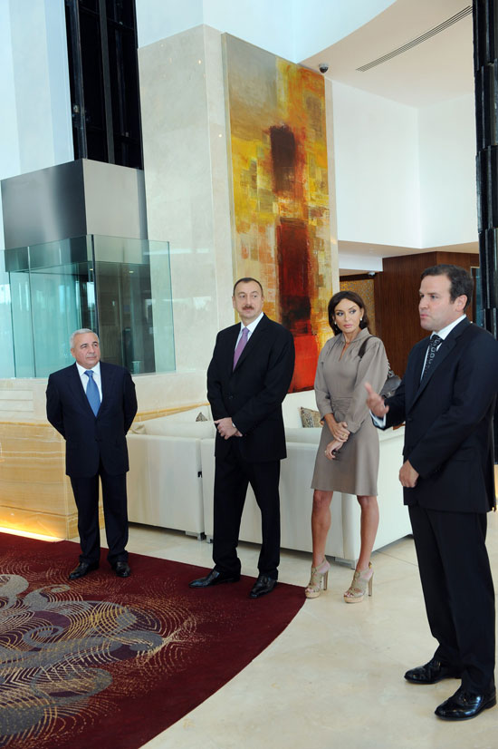 Prezident İlham Əliyev: "Hilton" otellər şəbəkəsinin Azərbaycanda fəaliyyətə başlaması çox əlamətdar bir hadisədir (FOTO)