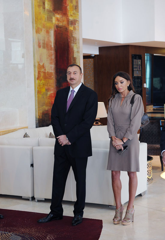 Prezident İlham Əliyev: "Hilton" otellər şəbəkəsinin Azərbaycanda fəaliyyətə başlaması çox əlamətdar bir hadisədir (FOTO)